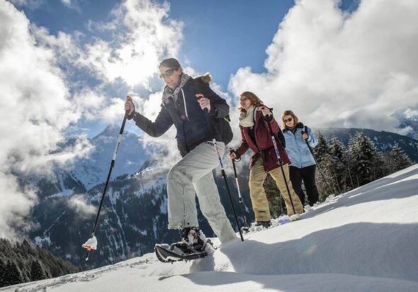 Schneeschuhparadies Kristberg im Silbertal