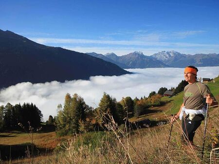 Wandern und entspannen