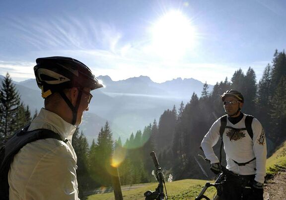 Mountainbike Urlaub in den Vorarlberger Alpen