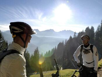 Mountainbike Urlaub in den Vorarlberger Alpen
