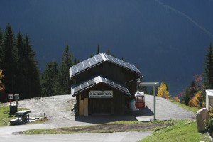 Photovoltaikanlage am Kristberg mit 21,5 kWp Leistung. Ein echter Umweltbeitrag für die einmalige Naturlandschaft am Kristberg im Silbertal in Vorarlberg - Österreich